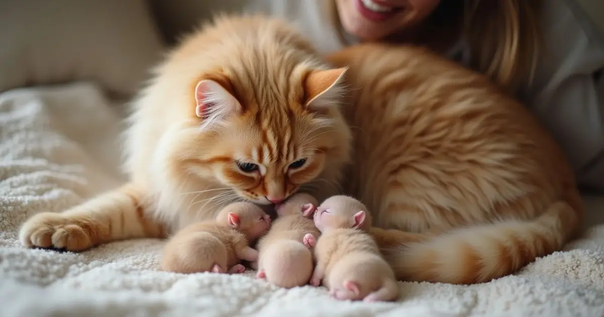 Cat Behavior After Giving Birth